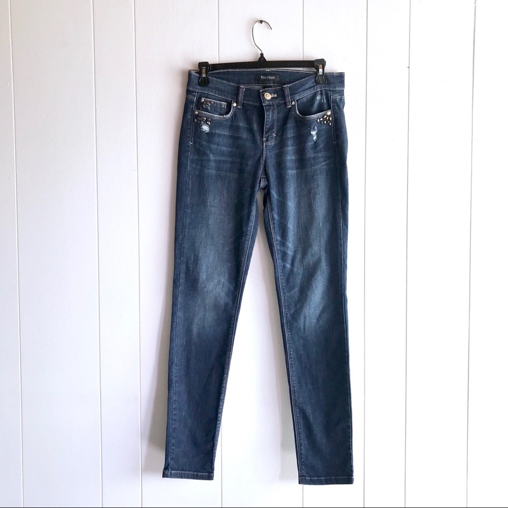 White House Black Market Skinny Jeans Stones